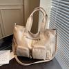 Large Capacity Women's Bag Commuter Tote Bag Shoulder Crossbody Bag