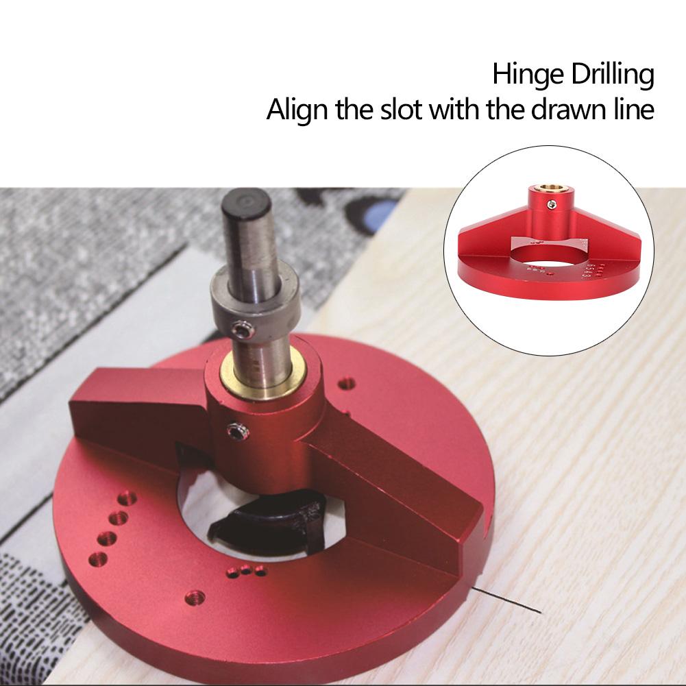 Woodworking Self Centering Vertical Doweling Jig Drill Guide Hole Punch Locator Carpentry Tool 35mm
