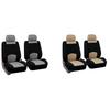 4 Stück Sitzbezüge Universal für Auto Polsterbezug Abdeckung Vorne Auto Abdeckung Sitz