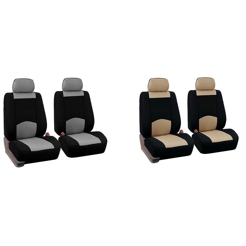 4 Stück Sitzbezüge Universal für Auto Polsterbezug Abdeckung Vorne Auto Abdeckung Sitz