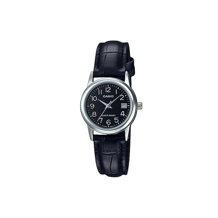 CASIO Women s Standard Series Black Watch LTP-V002L-1B LTP-V002L-1B Black Strap