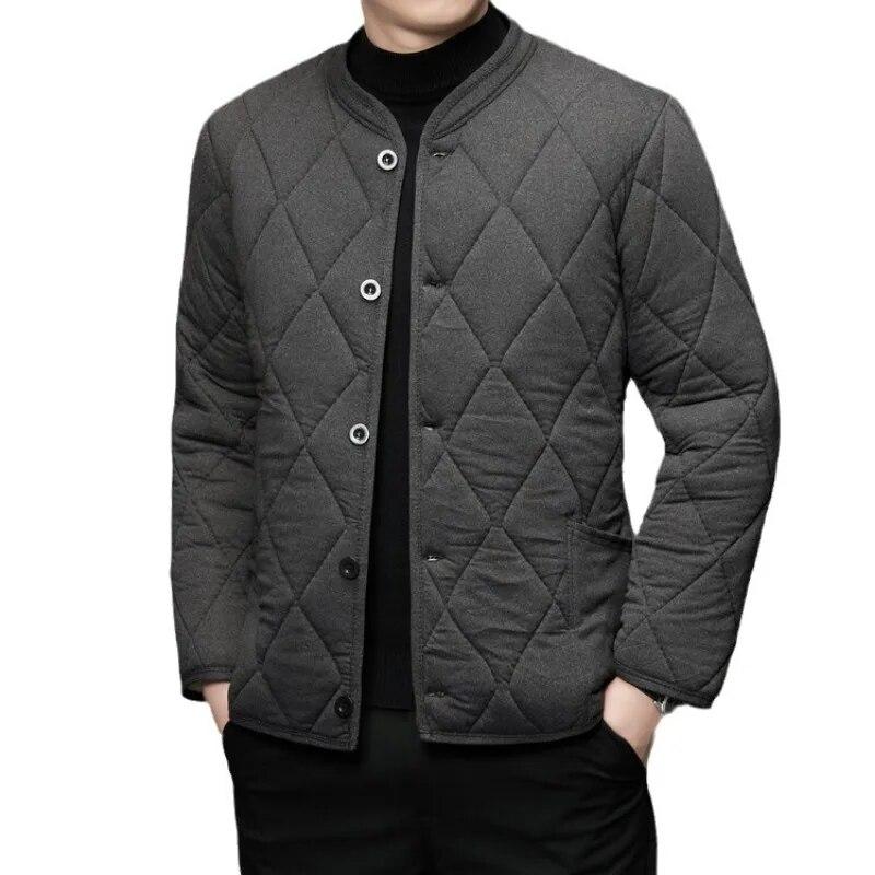 Men's Winter Velvet Stuffed Plush Thickened Cotton Jacket Thickened Jacket