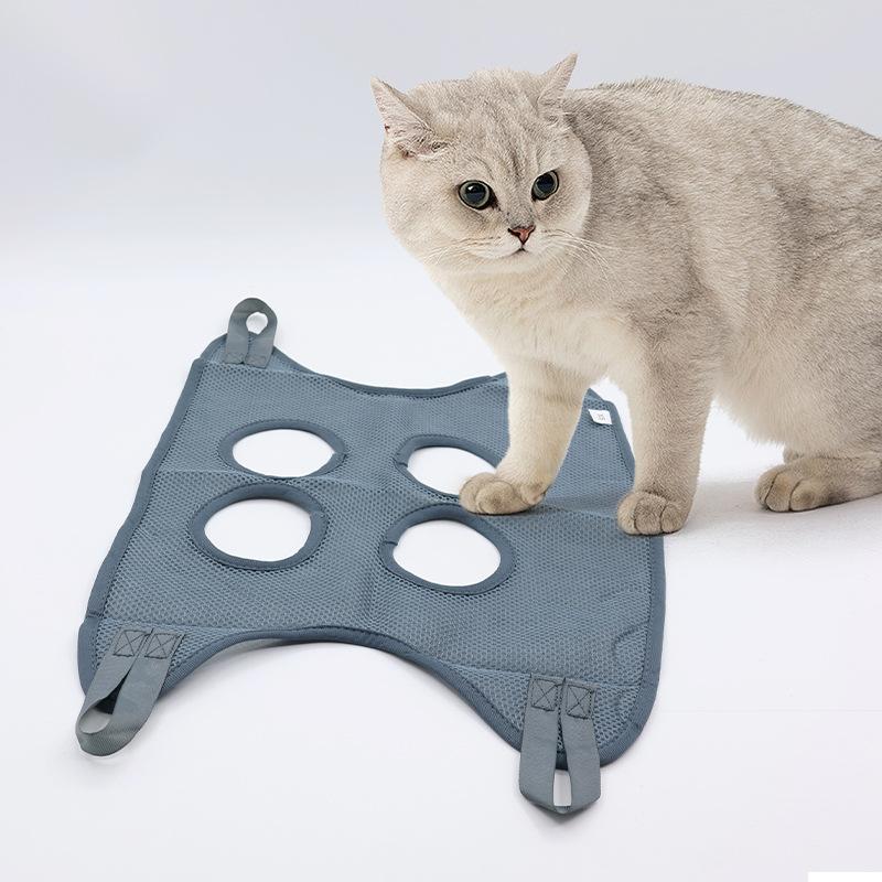 Cat Grooming Hammock, Cat Nail Trimming, Anti-scratch and Anti-biting Cat Hammock, Bathing Wonder, Pet Cleaning Hammock, Hanging Type