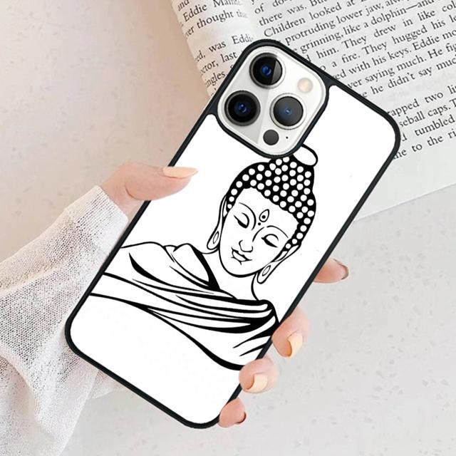 Buddha Phone Case For iPhone 17 Air 15 16 Cover 11 13 14 Pro Max 12 Plus Max Fundas