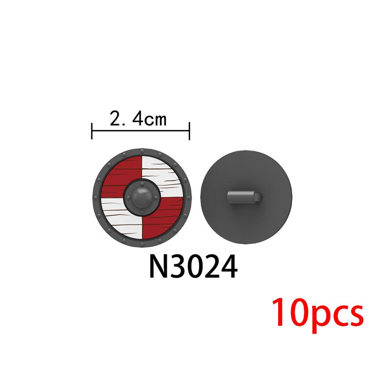 Medieval Knights Figures Accessories Building Blocks Officer Cloak Helmet Cape Armor Shield Black Eagle Red Lion Toys MOC Bricks