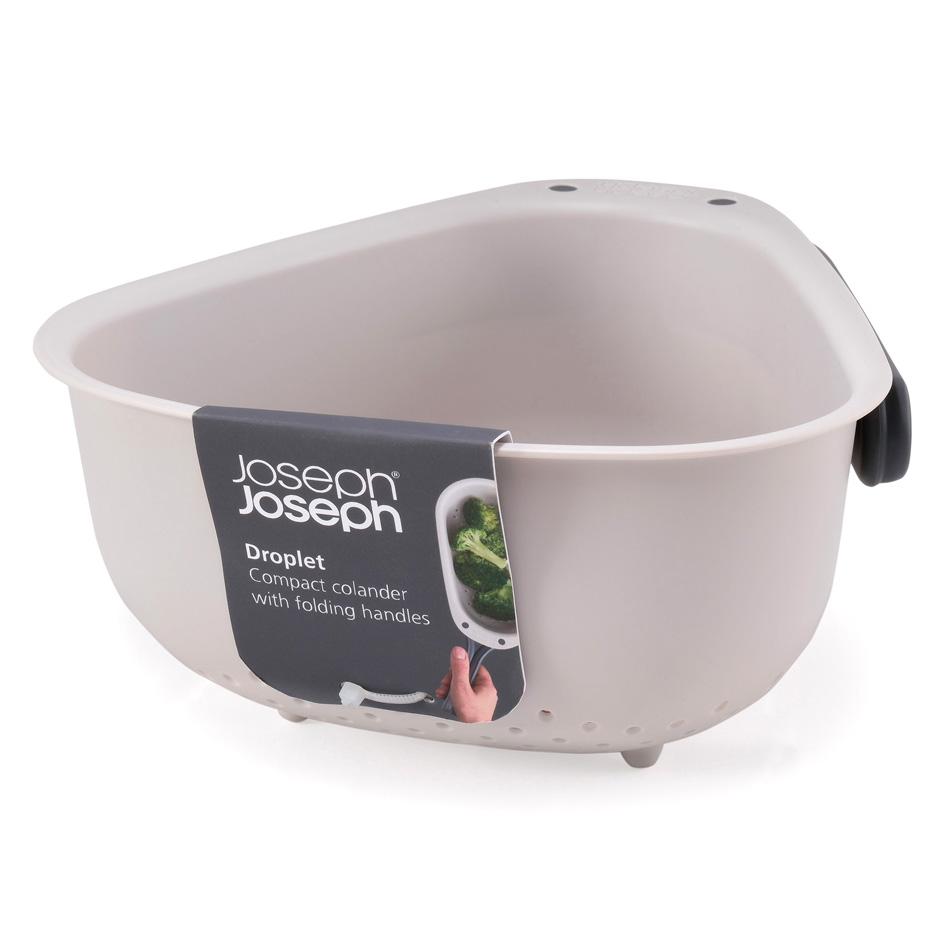 Joseph Joseph Colander Droplet Folding Handle Dishwasher Compact