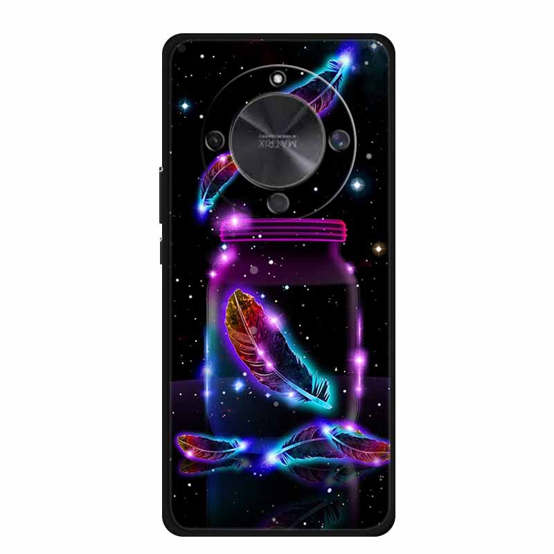 For Honor X70 MTN-AN00 5G Phone Case Shockproof Black Soft Silicone TPU Back Cover For Honor X 70 X70 Cases HonorX70 6.79" Coque