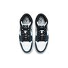 Air Jordan 1 Mid Armory Navy Herren Sneaker Blau Schwarz Weiß 554724-411