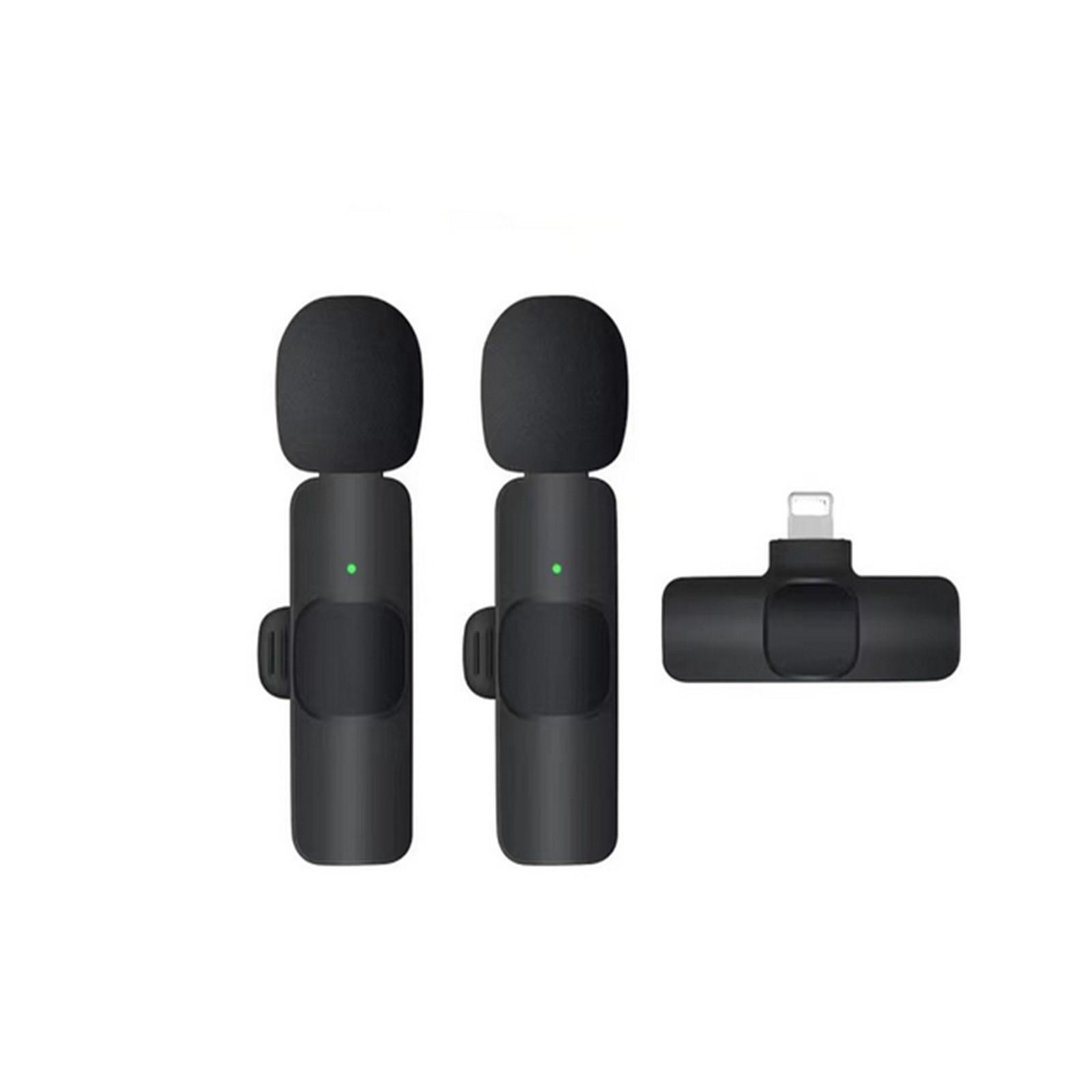 

Беспроводной петличный микрофон для телефона, ноутбука, ПК, микрофон с шумоподавлением, петличный микрофон для видеоблога, интервью, прямой трансляции, One Size