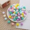 Colorful High Elastic Pom-Pom Embellishments - Free Same Day Shipping, In Stock, DIY Accessories, Large Plush Balls