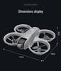 4K Dual-Camera Mini Drone: Adjustable Aerial Photography, Remote-Controlled Flight Toy.
