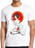 Koi Fish Mermaid Japanese Sun Slogan Joke Meme Funny Gift Tee T Shirt M974