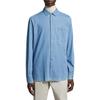 Moncler Monochrome Pointed Collar Long Sleeve Shirt Men Shirts I10912F00004596RT77A