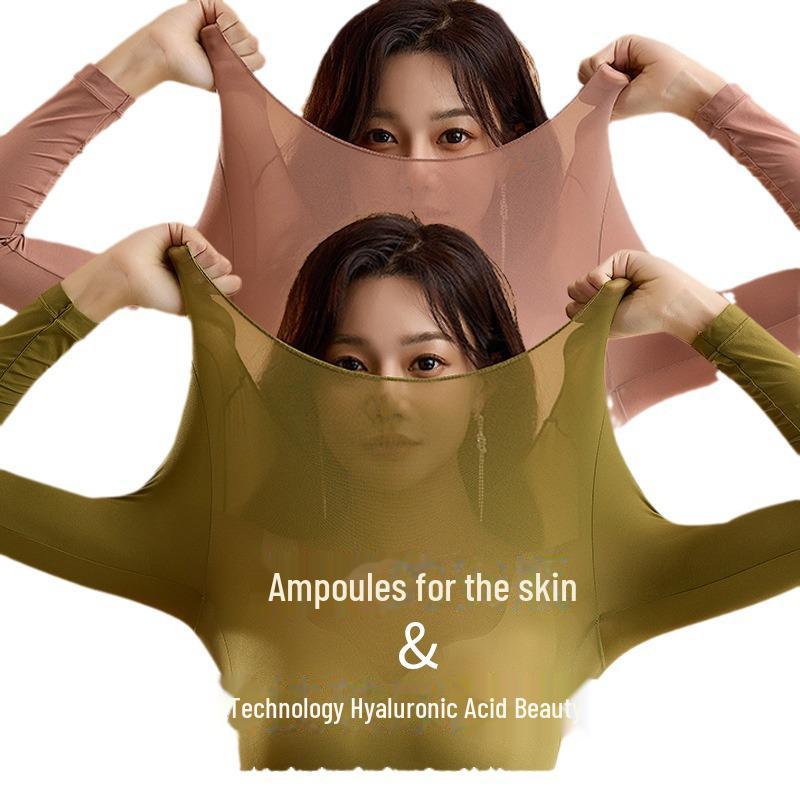 High-Elasticity Moisturizing Tummy-Control Ultra-Thin Warm Autumn/Winter Women's Underwear Top
