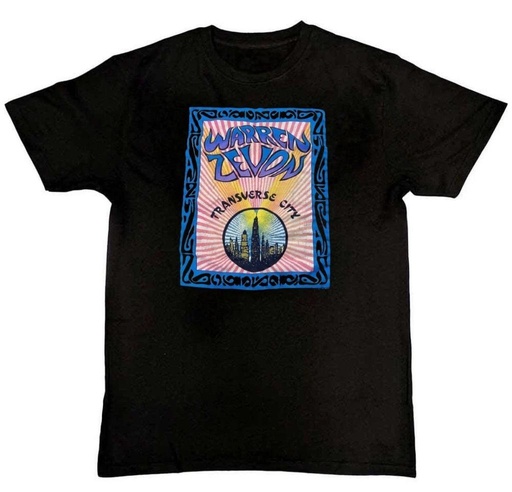 Vintage 1990 Warren Zevon Graphic Print Mens T-Shirt S-4XL