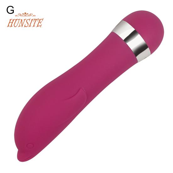 Kvinner Masturbator Vibrasjon Dildo G-Spot Klitoris AV Massasjeapparat Erotisk sexleketøy