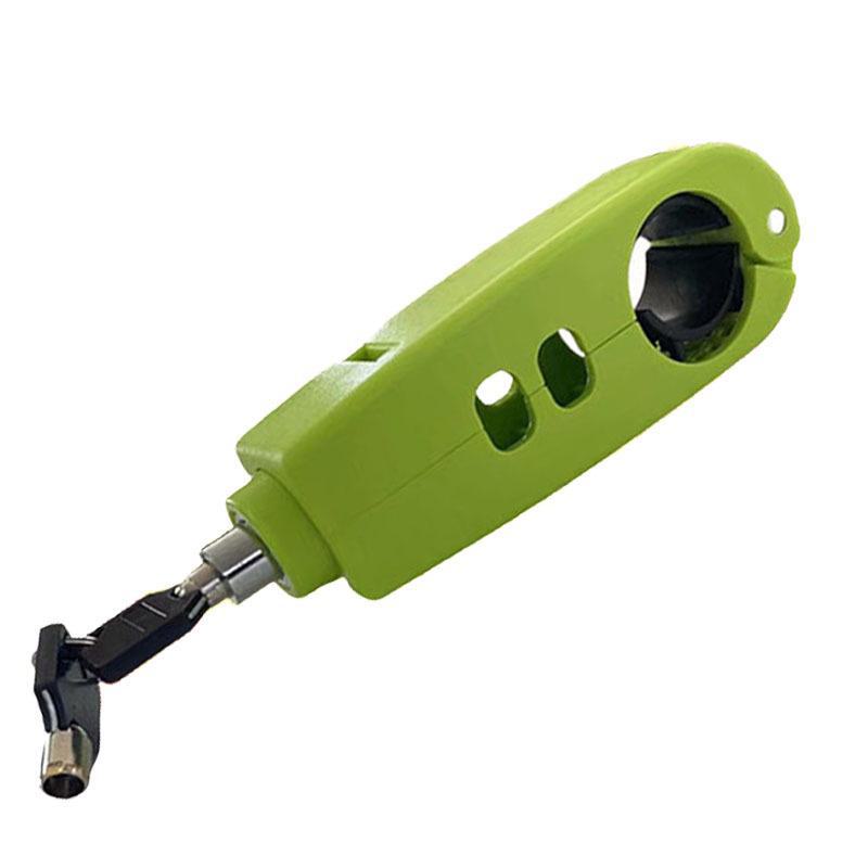 Electric Car Anti-Theft Handlebar Lock with Throttle Lock and Horn for Scooters and Motorcycles