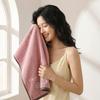 Striped Absorbent Thick Cotton Face Towel Soft Yarndyed Design For Adults