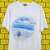 Vintage 1999 Moody Blues T-Shirt Strange Times Tour Tee Progressive Art Pop Rock Merch Tee Größe L