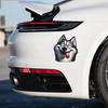 Car Sticker Funny Husky Pet Dog Waterproof Vinyl Decal on Bumper Rear Window Laptop Self-adhesive Decal For Car Accessories TM#11