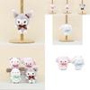 Charming Sanrio Plush Doll Keychain With Kuromi My Melody And Cinnamoroll Style