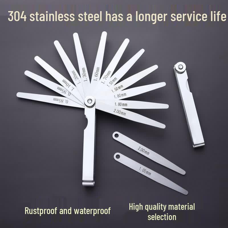 304 Stainless Steel Feeler Gauge Set