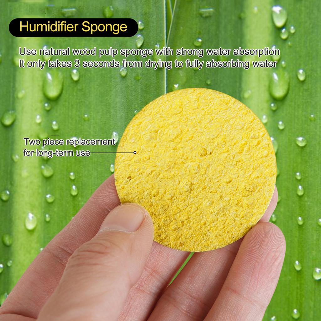 Guitar Sound Hole Cover Moisturizer with Built-in Sponge Guitar Soundhole Humidifier with 2pcs