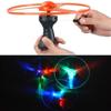 Funny  Flyer Luminous Flying Ufo Led Light Handle Flash Flying Toys