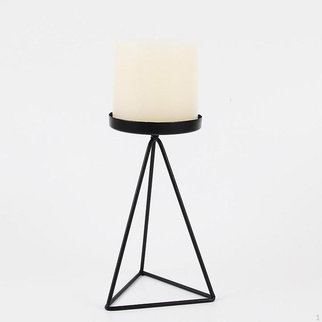 1 piece Tealight Holder, Votive Candle Holders, Metal Geometric Shape Decorative Holder for