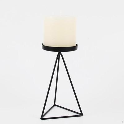 1 Piece Tealight Holder, Votive Candle Holders, Metal Geometric Shape Decorative Holder for