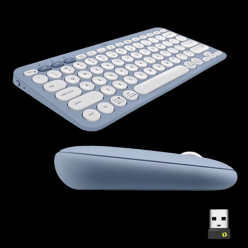 

Logitech Pebble 2 Combo Bluetooth Dual-Mode Keyboard Mouse Set