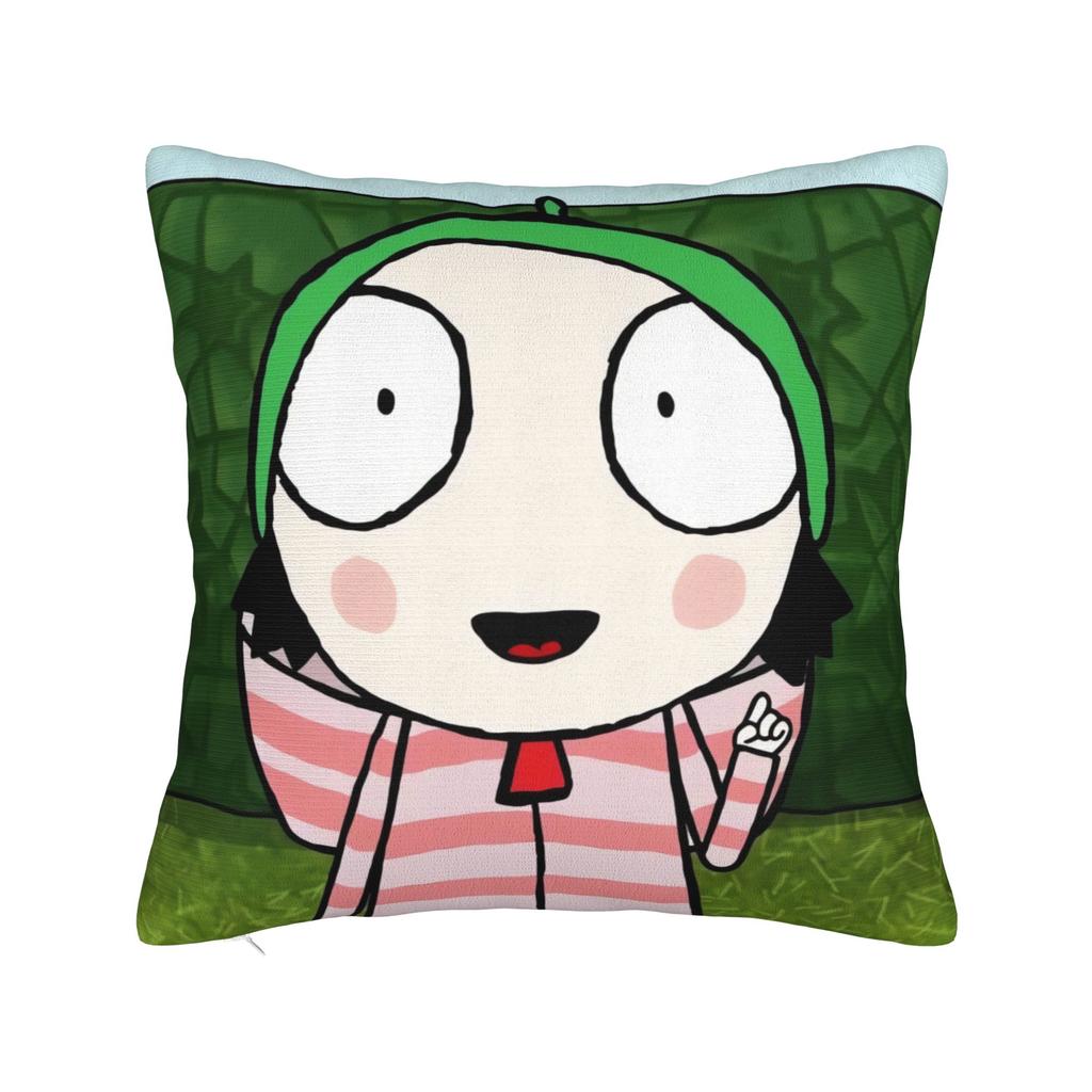 Sarahs And Duck Pillow Case Soft Pillow Cover For Chair Sofa Home Decor Cute Funny Pillowcases