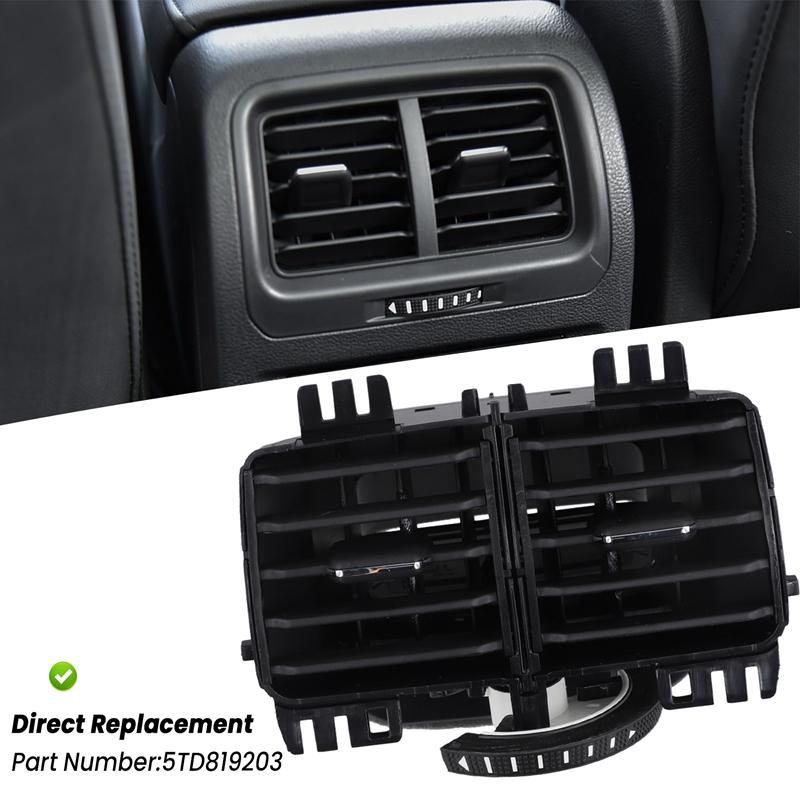 5TD819203 Hintere Mittelarmlehnenbox Lüftungsgitter Steckdose Klimaanlage Lüftungsschlitze Für VW Touran L 2016-2021
