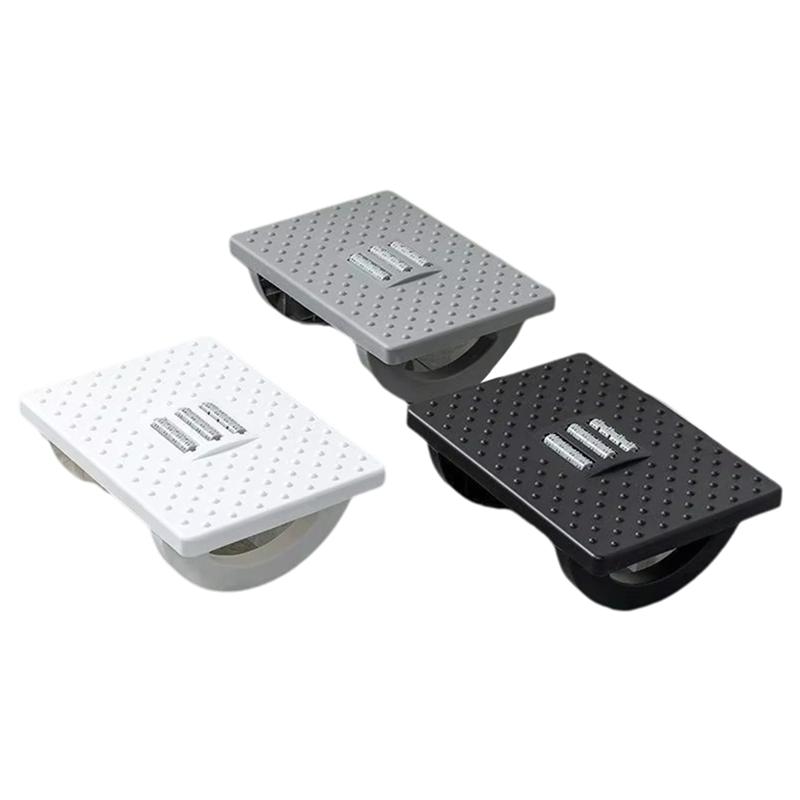 M-Modern-Portability Footrest Ergonomic Foot Stool With Massage Rollers Foot Rest For Home Office Work