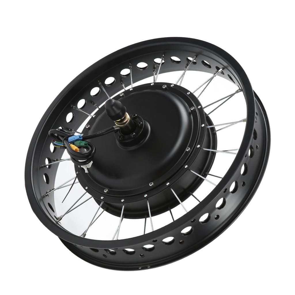 48V 1500W 20 Inch Electric Bike Fat Tire Rear Wheel Conversion Kit with LCD3 Meter KT 35A Controller