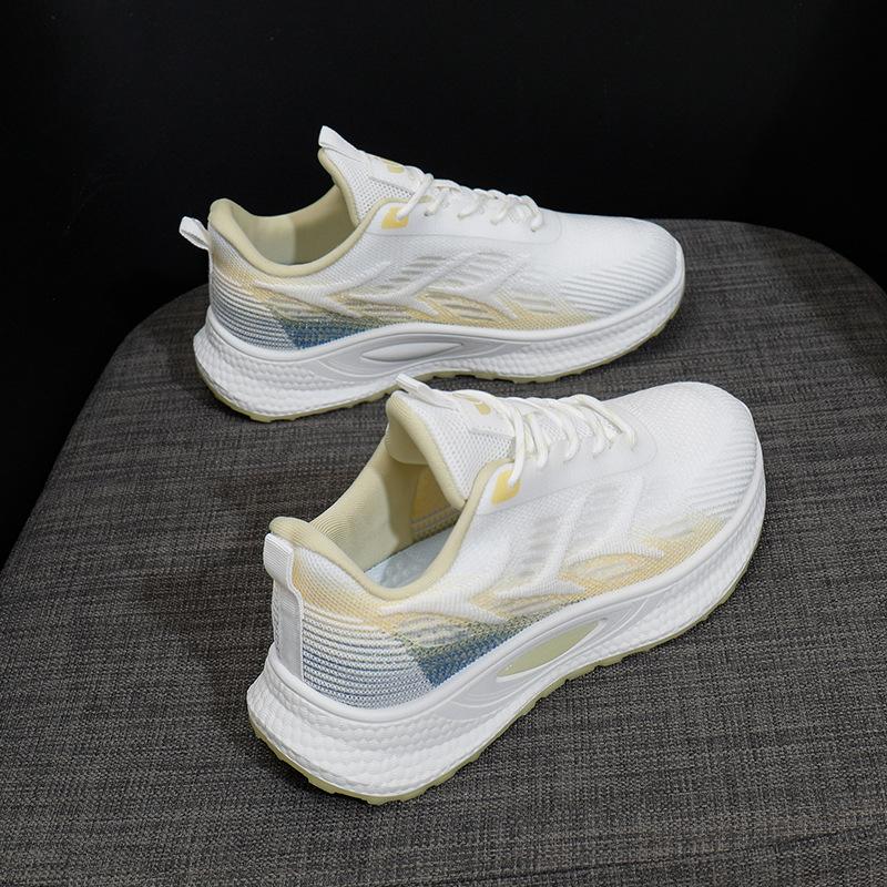 2025 Summer New Lightweight and Versatile Breathable Fly-woven Women's Shoes Ins Trendy Women's Casual Shoes Student Running Sports Shoes