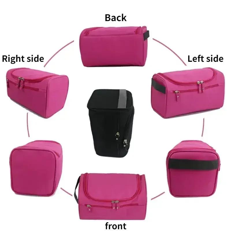 Trendy Women's Large Capacity Makeup Bags Hanging Travel Toiletry Organizer Cosmetic Kit