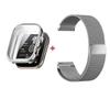 2in1 Schlaufengurt+TPU Hülle Für Huami Amazfit Bip 6 Edelstahl Schlaufen Armbänder Gurt