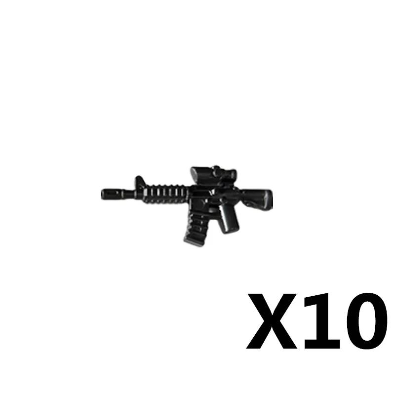 MOC Military Building Blocks Accessories Weapons Guns Special Forces Soldiers AKM Rocket Launchers Night Vision Toys Gifts X036