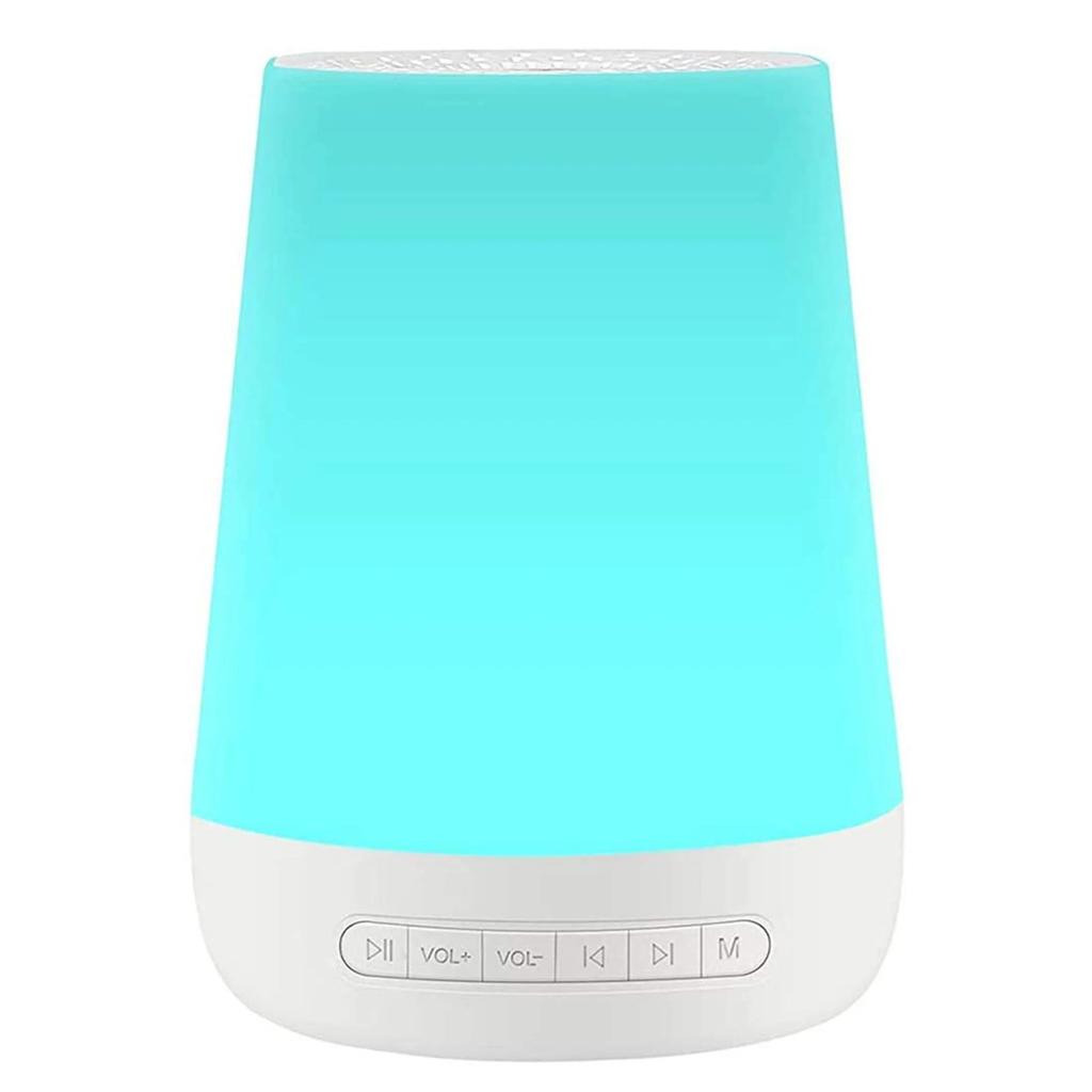 White Noise Sound Machine Baby Sleep Sound Machine Colorful Night Lights 28 Soothing Sounds Night Light New Year Christmas Gift