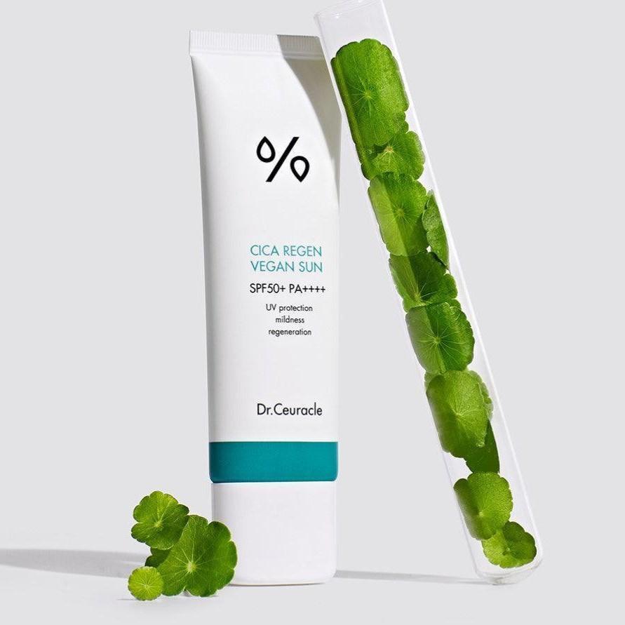 Dr.Ceuracle Cica Regen Wegański Krem Przeciwsłoneczny SPF 50+ PA++++ 50ml