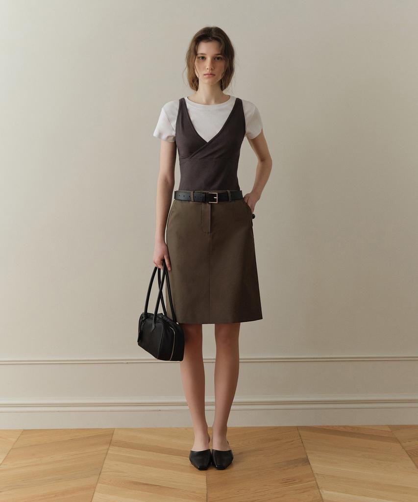 Poyueoaijeuonli Filo Two-Way Sleeveless (Charcoal)