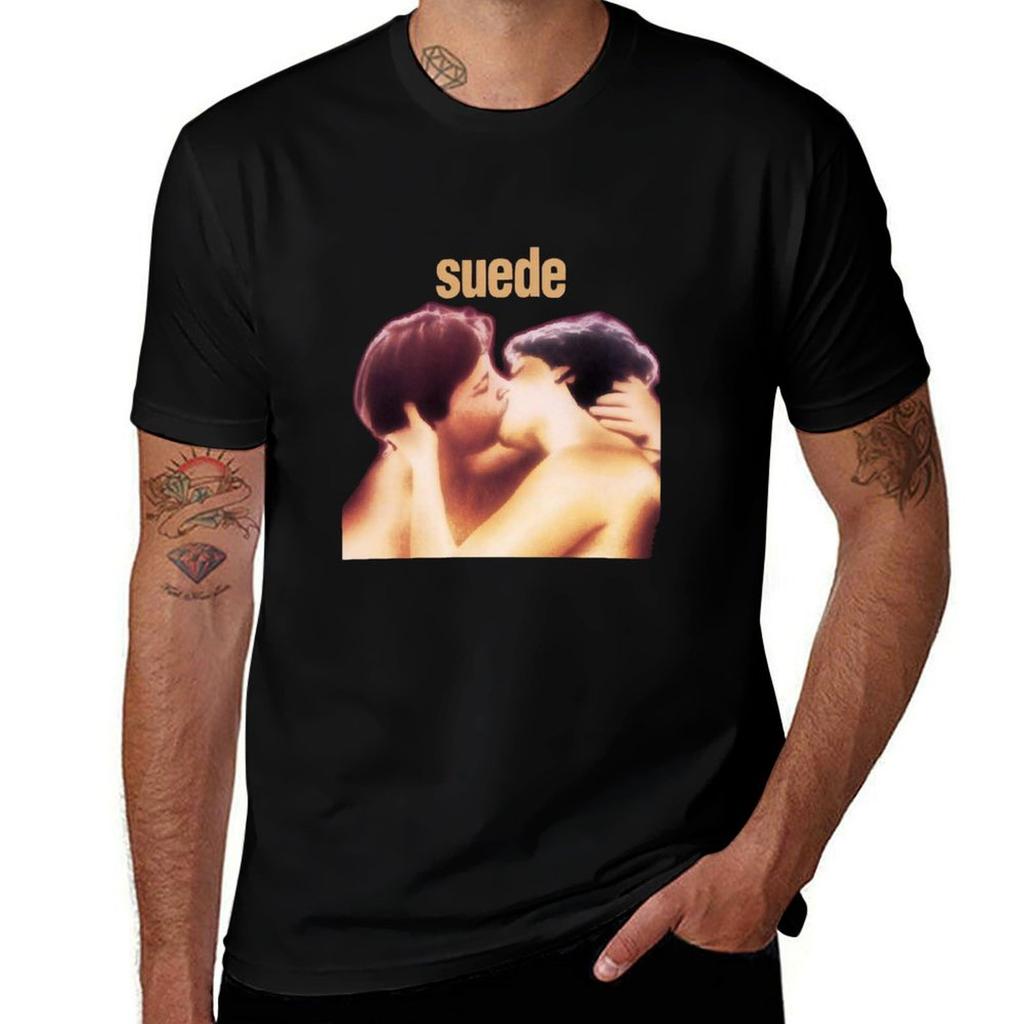 Suede Band Tshirt Street Art Print Tee Shirt