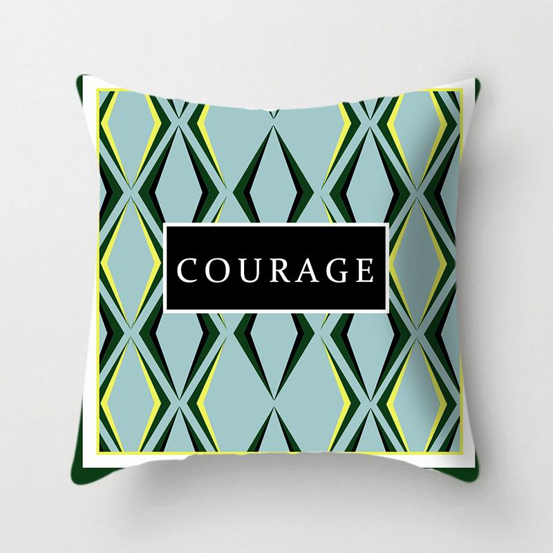 Nordische Schlichte Sofakissenbezug Kurzplüsch Kissen Auto Büro Zimmer Nickerchen Kissenbezug Kissenkern Muss Separat Ausgestattet Werden