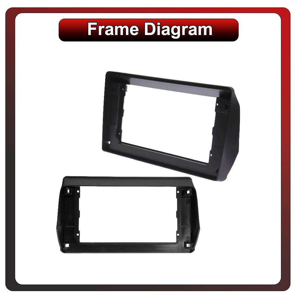 2Din Android Car-Play Car Radio,Toyota Wish 2009-2017,Multimedia Player Head Unit Stereo GPS Navigation BT WIFI,1+16GB