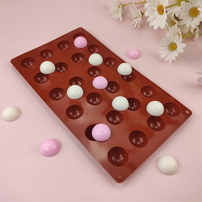 1PC Ball Round Half Sphere Silicone Molds For DIY Baking Pudding Mousse Chocolate Cake Mold Handmade Kitchen Accessories Tool