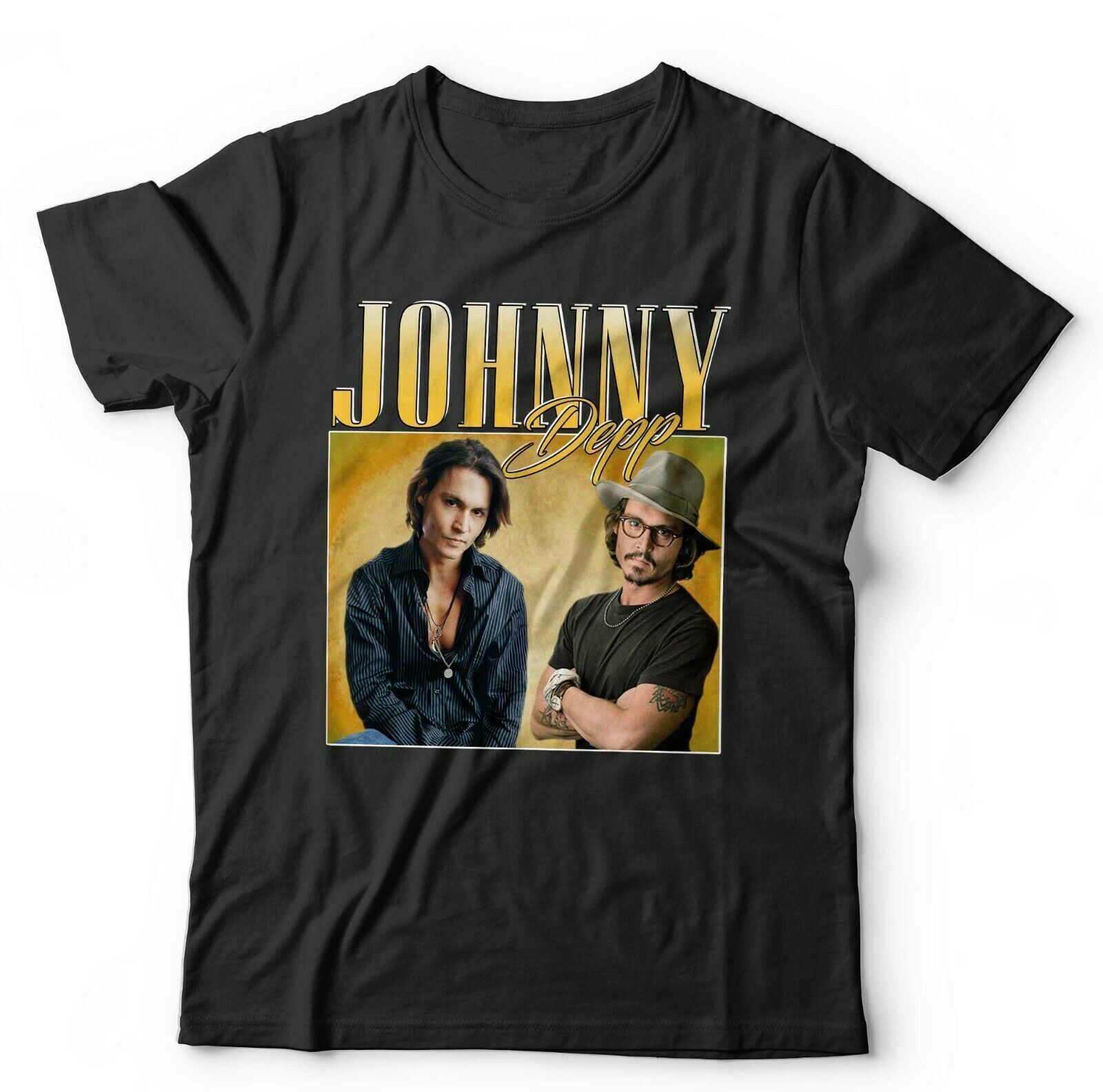Johnny Depp Tshirt Appreciation Unisex and Homage Throwback Stag Hen Do Funny S