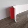 1pc Flexible Baseboard Molding Trim, Self-Adhesive Vinyl Wall Base Cover, Peel And Stick Rubber Wall Base Moulding Trim
