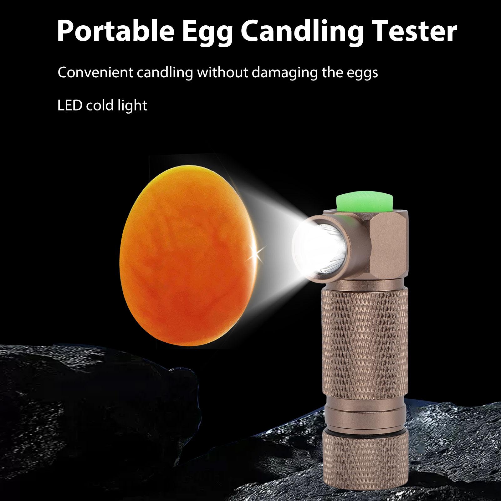 Konnwei Unisex Light Egg Candler Tester Incubation Eggs Monitoring Tool For Chickens Ducks Geese
