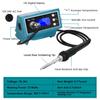 Cordless Soldering Iron (Battery Not Included) with Digital Display, Auto Sleep, °C/°F Conversion, DIY Soldering Tool, Appliance Repair and More